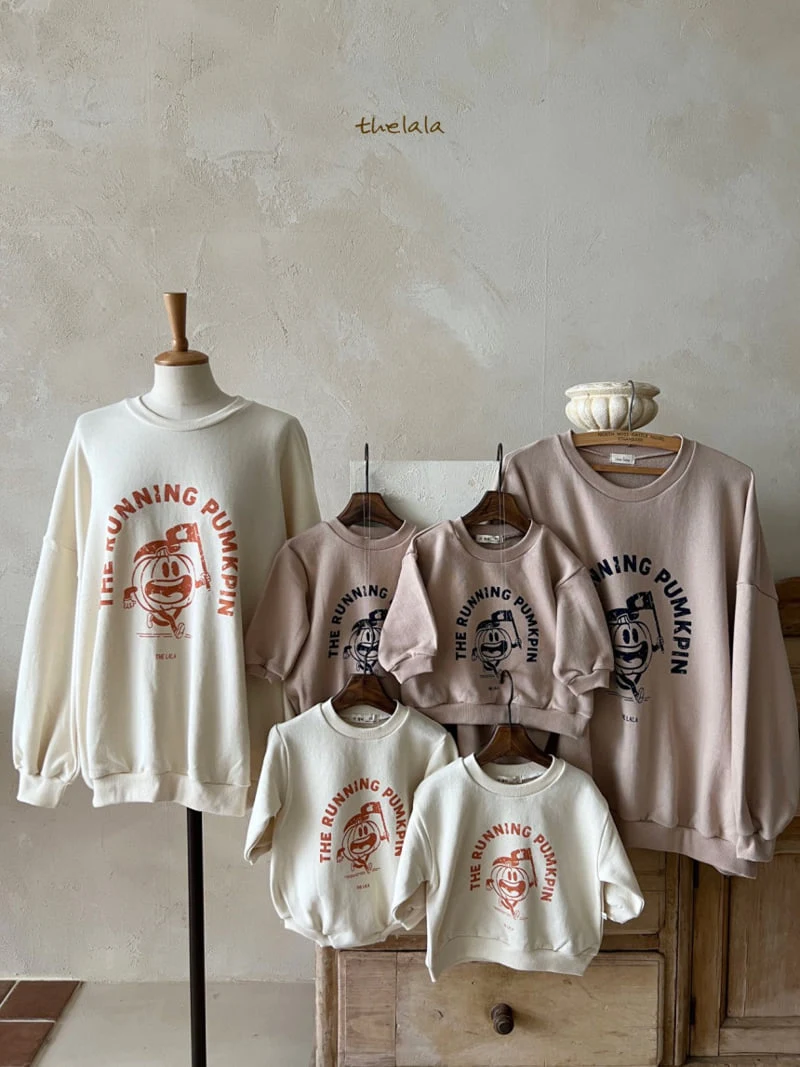 Lala - Korean Women Fashion - #momslook - Adult Pumpkin Sweatshirts - 3