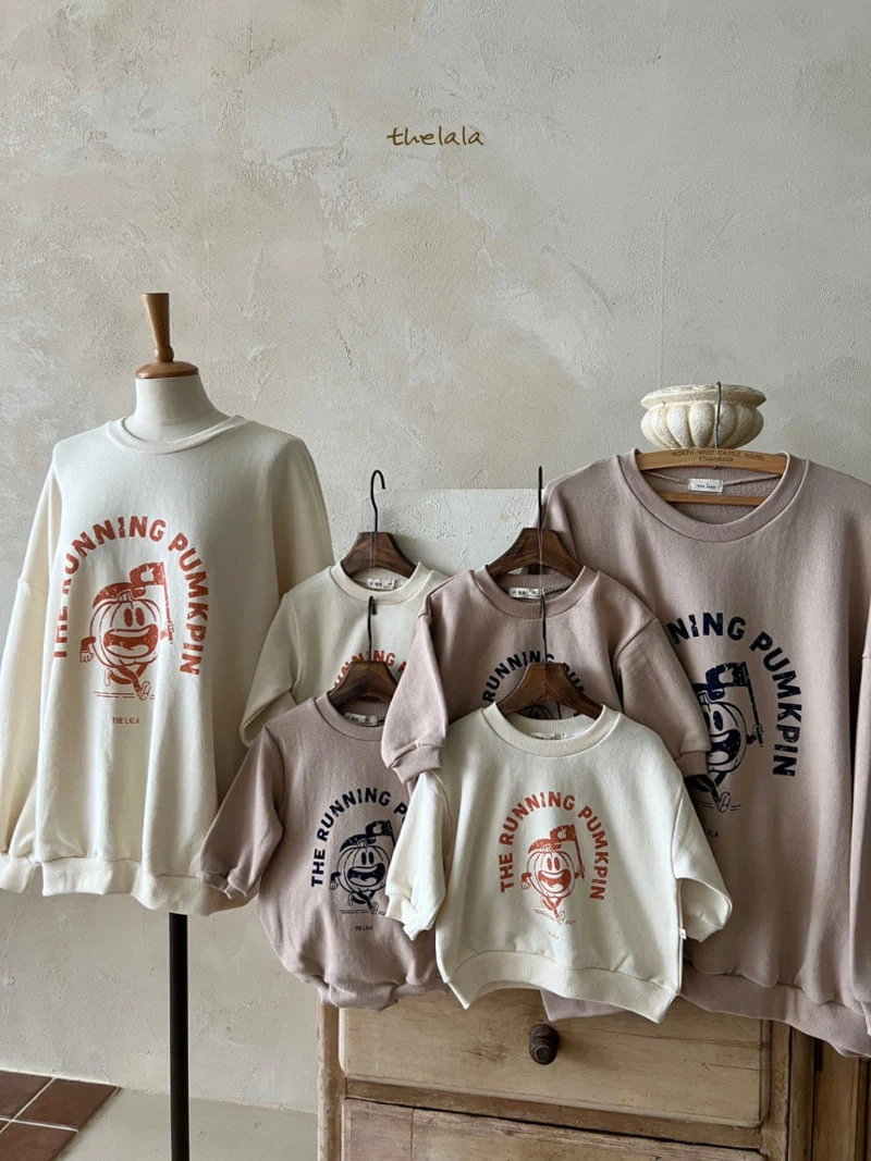 Lala - Korean Women Fashion - #momslook - Adult Pumpkin Sweatshirts - 5