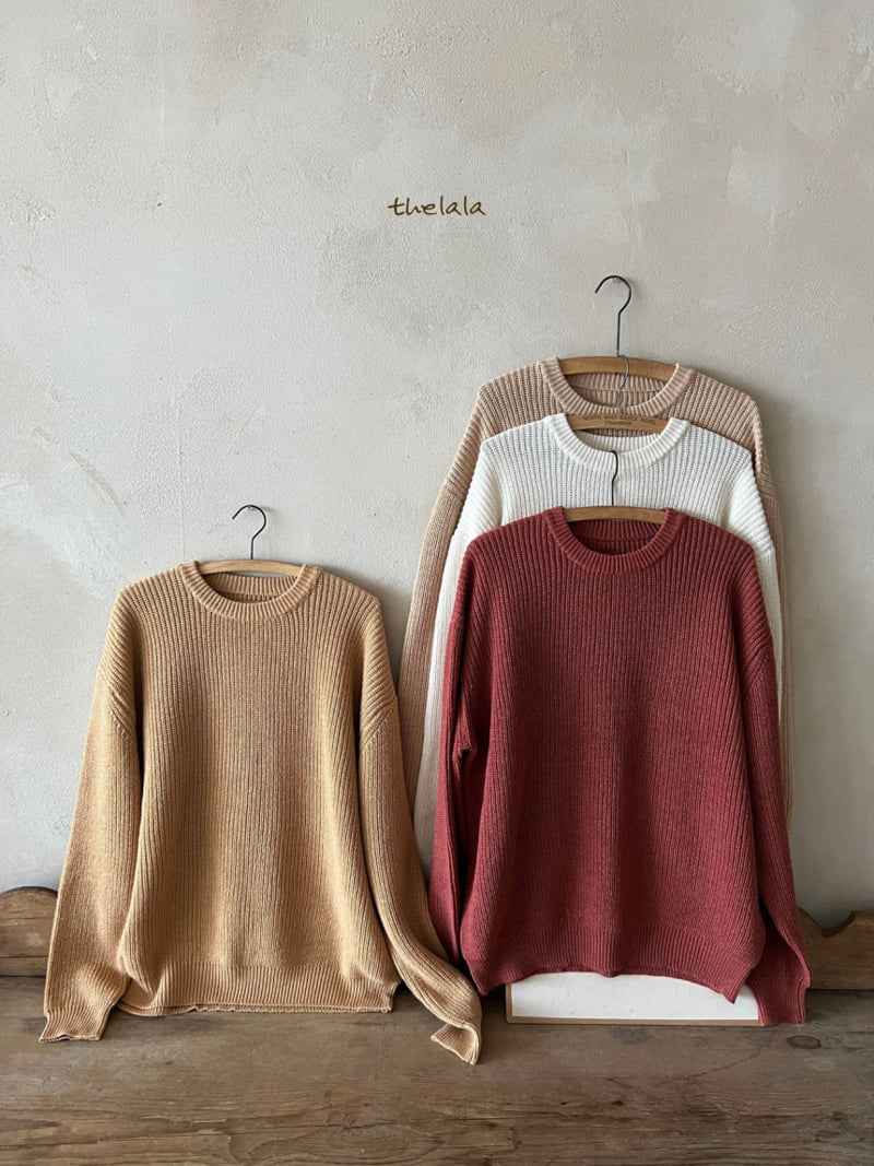 Lala - Korean Women Fashion - #momslook - Adult Knit Ya Tee - 11