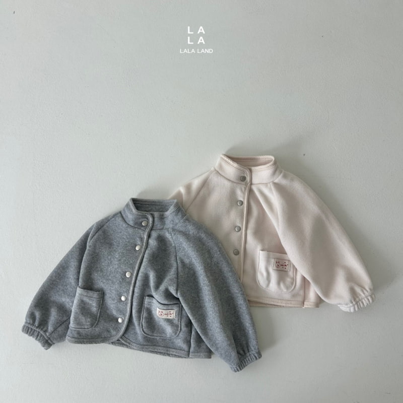 Lalaland - Korean Children Fashion - #childofig - Raglan Fleece Jacket