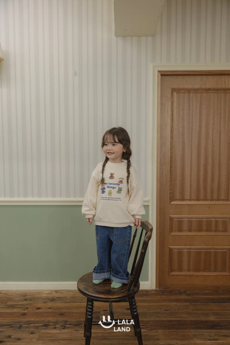 Lalaland - Korean Children Fashion - #childofig - Spot Denim Pants - 12