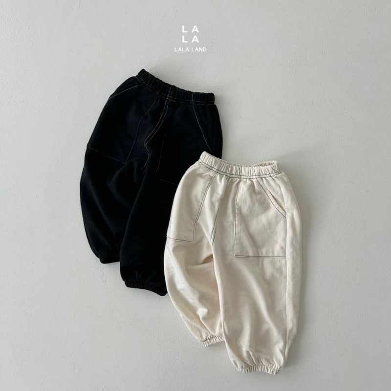 Lalaland - Korean Children Fashion - #designkidswear - Stitch Pants