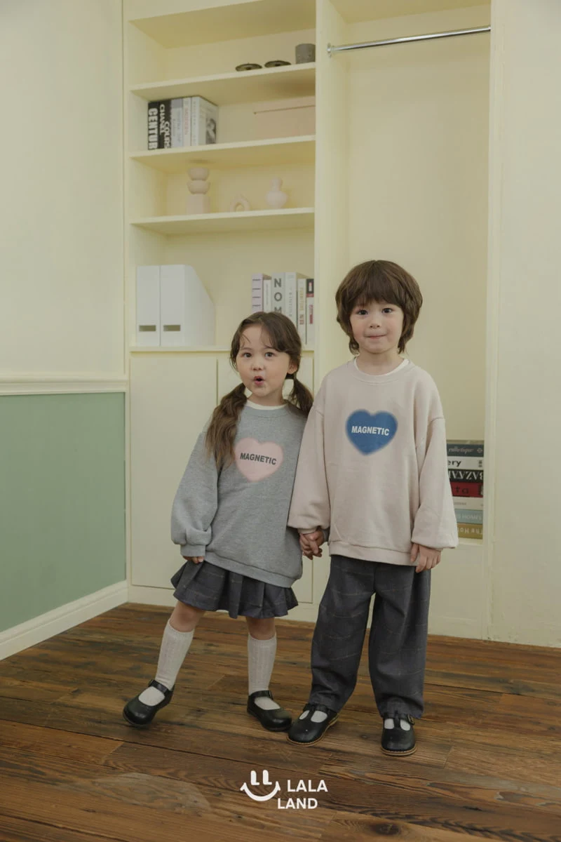 Lalaland - Korean Children Fashion - #fashionkids - Magnet Sweatshirts - 2