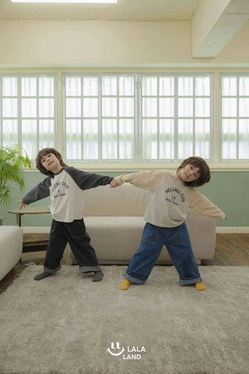 Lalaland - Korean Children Fashion - #littlefashionista - Spot Denim Pants - 8