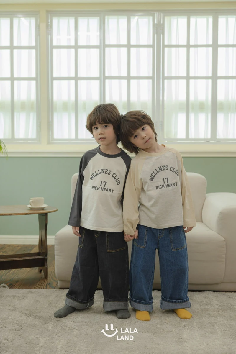 Lalaland - Korean Children Fashion - #magicofchildhood - Spot Denim Pants - 9