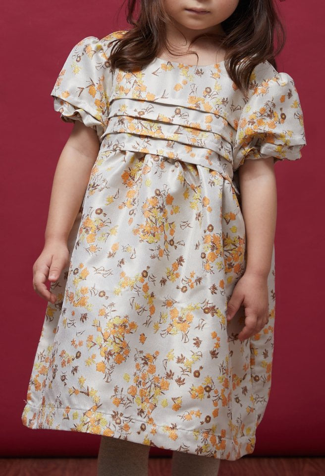 Le Bev - Korean Children Fashion - #designkidswear - Camila Jacquard Dress