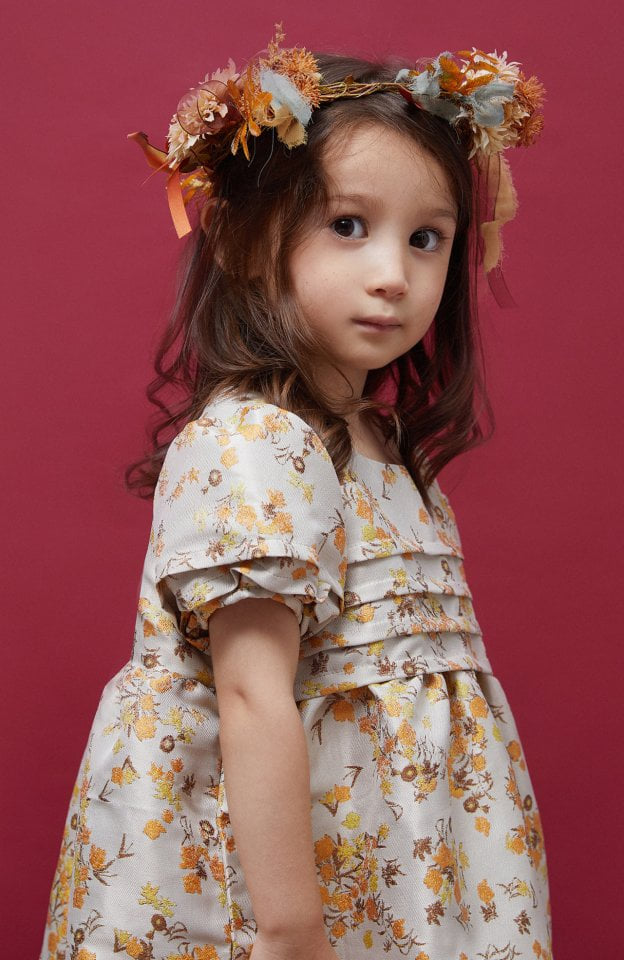 Le Bev - Korean Children Fashion - #littlefashionista - Autumn Flower Coronet - 2