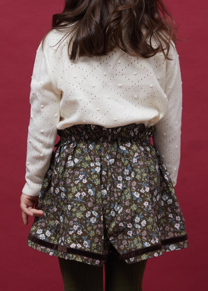 Le Bev - Korean Children Fashion - #magicofchildhood - Liberty Velvet Shorts - 2