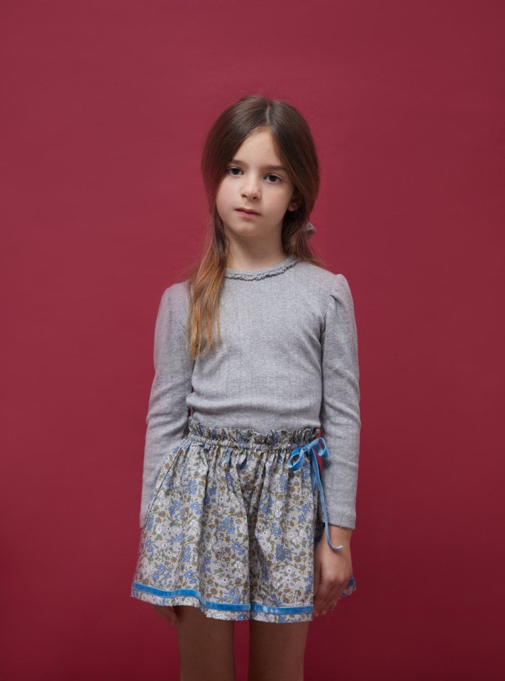 Le Bev - Korean Children Fashion - #minifashionista - Liberty Velvet Shorts - 2