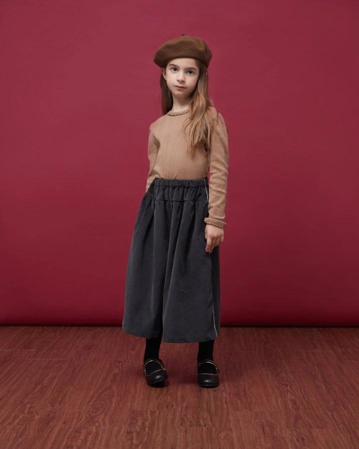 Le Bev - Korean Children Fashion - #minifashionista - Gold Corduroy Pant