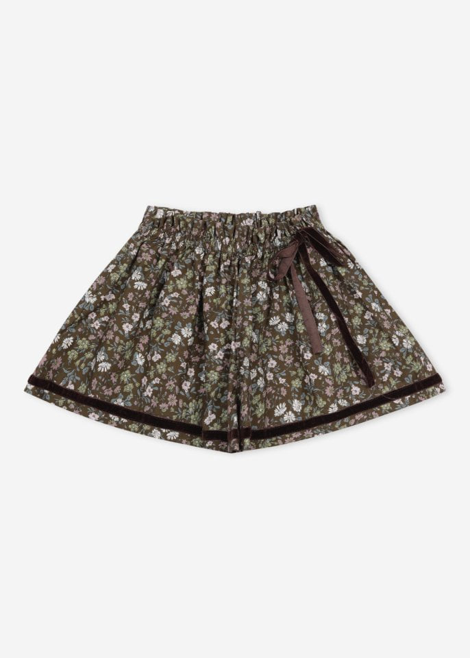 Le Bev - Korean Children Fashion - #minifashionista - Liberty Velvet Shorts - 4