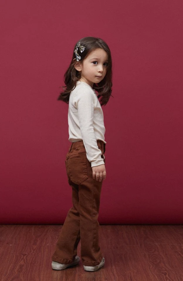 Le Bev - Korean Children Fashion - #toddlerclothing - Span Color Jeans