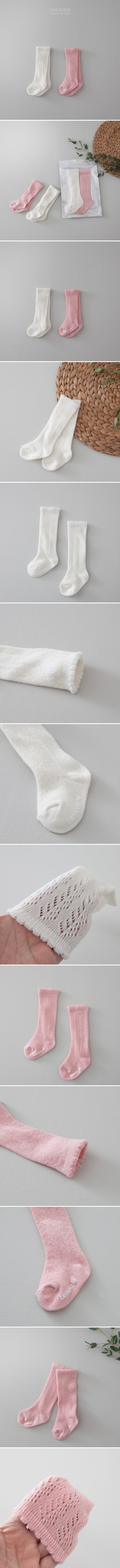 Lemonade - Korean Baby Fashion - #babylifestyle - Eyelet Socks