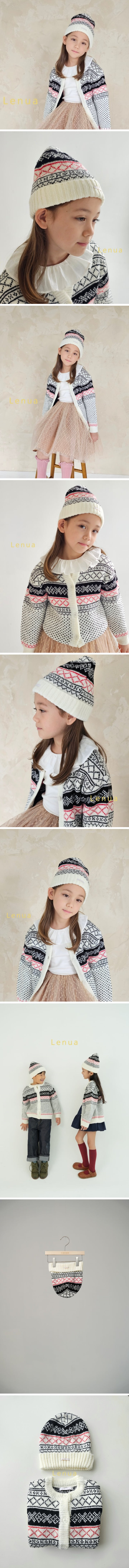 Lenua - Korean Children Fashion - #kidsshorts - Helly Jacquardd Beanie