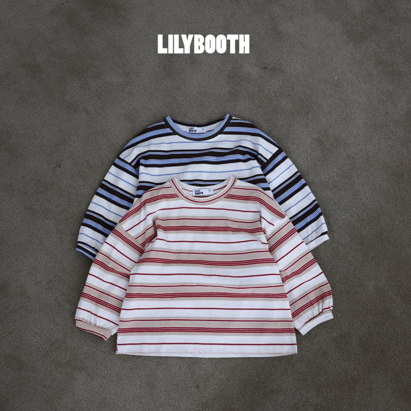 Lilybooth - Korean Children Fashion - #childrensboutique - Autumn Stripe Tee - 3