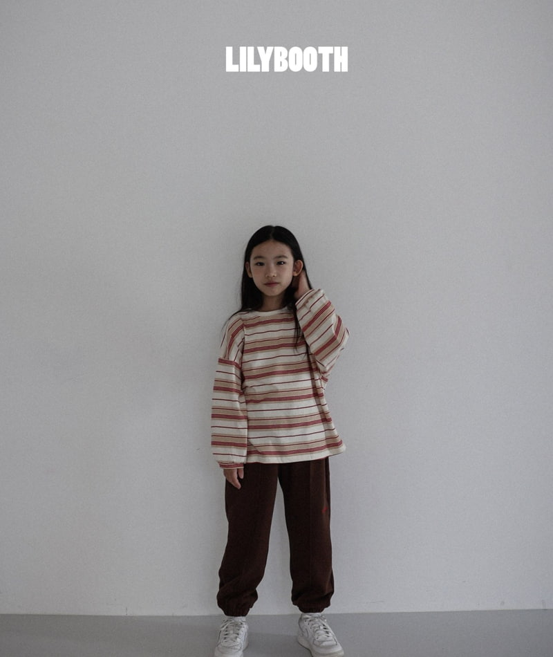 Lilybooth - Korean Children Fashion - #discoveringself - Autumn Stripe Tee - 5