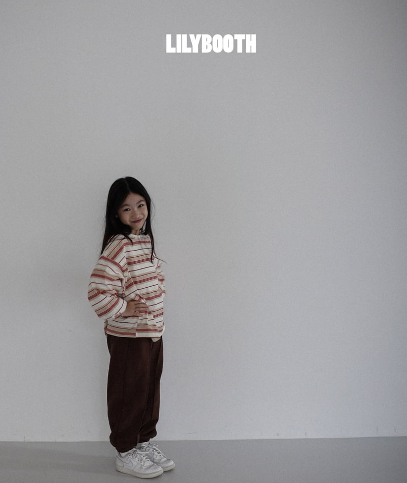 Lilybooth - Korean Children Fashion - #kidsshorts - Autumn Stripe Tee - 7