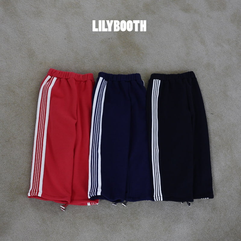 Lilybooth - Korean Children Fashion - #kidsshorts - Line Two Way Pants