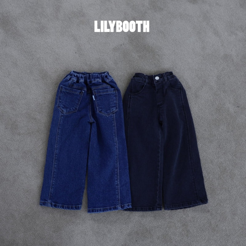 Lilybooth - Korean Children Fashion - #kidzfashiontrend - Respect Slit Denim Pants