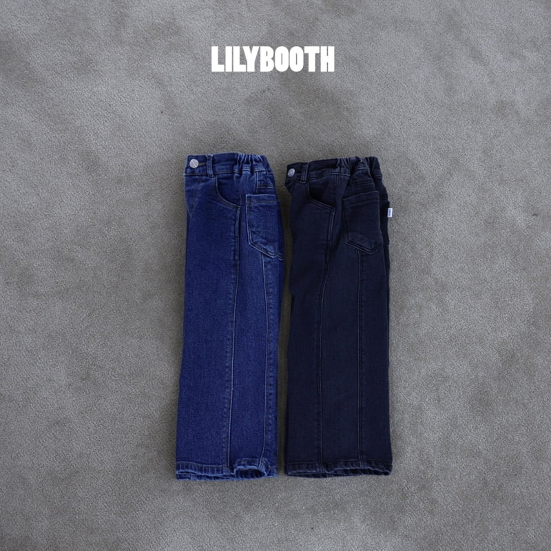 Lilybooth - Korean Children Fashion - #littlefashionista - Respect Slit Denim Pants - 3