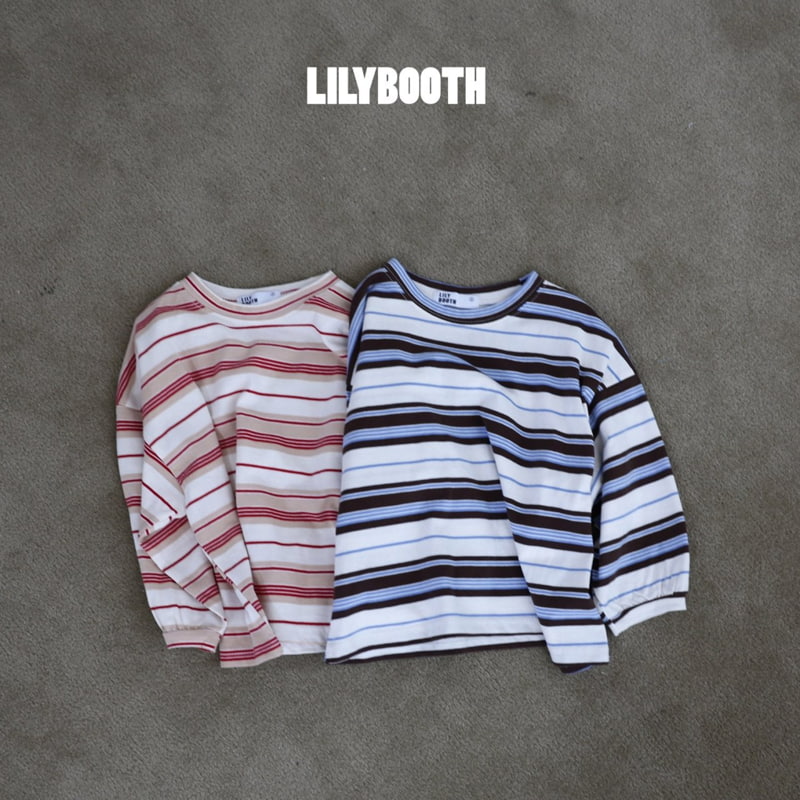 Lilybooth - Korean Children Fashion - #stylishchildhood - Autumn Stripe Tee