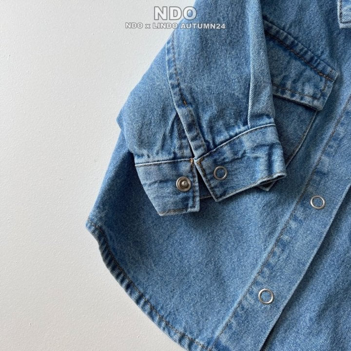 Lindo - Korean Children Fashion - #Kfashion4kids - Denim Jacket - 9