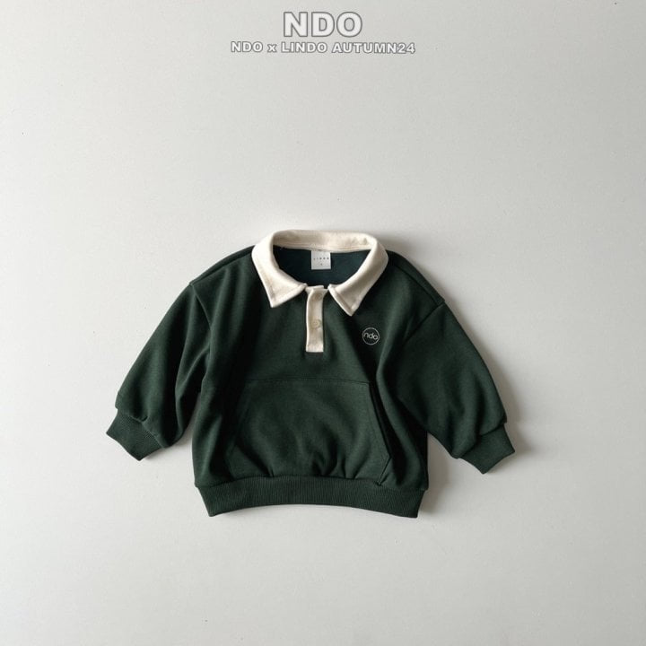 Lindo - Korean Children Fashion - #kidzfashiontrend - Collar Colored Sweatshirts - 4