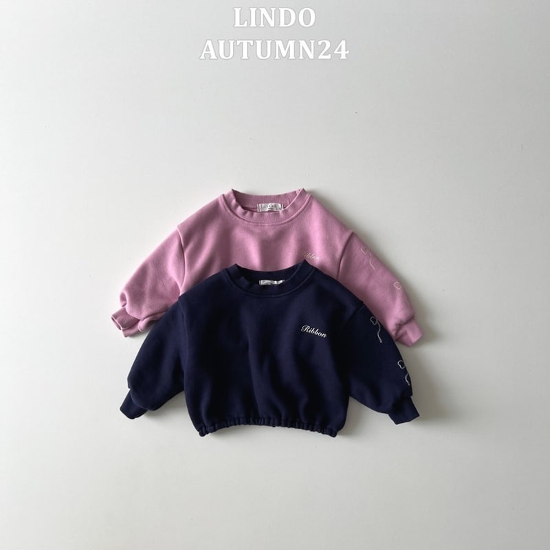 Lindo - Korean Children Fashion - #Kfashion4kids - Sweet Ribbon Sweatshirts - 7