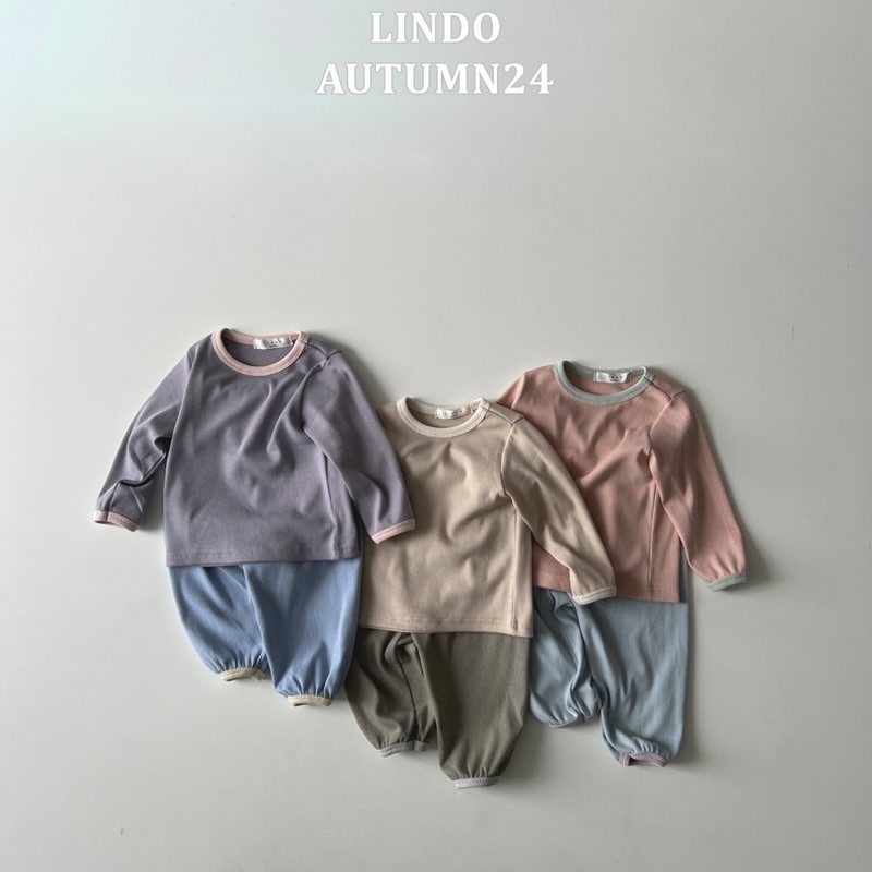 Lindo - Korean Children Fashion - #Kfashion4kids - Soft Piping Tee - 10