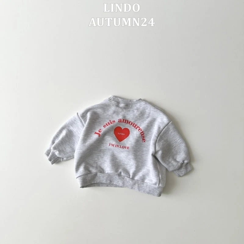 Lindo - Korean Children Fashion - #Kfashion4kids - In Love Sweatshirts - 8