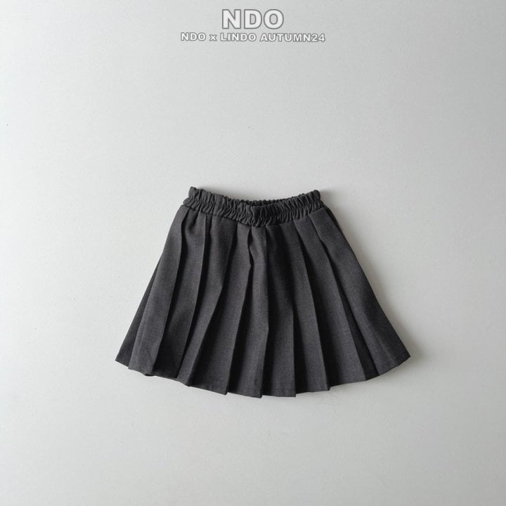 Lindo - Korean Children Fashion - #childofig - School Pleats Skirt - 3