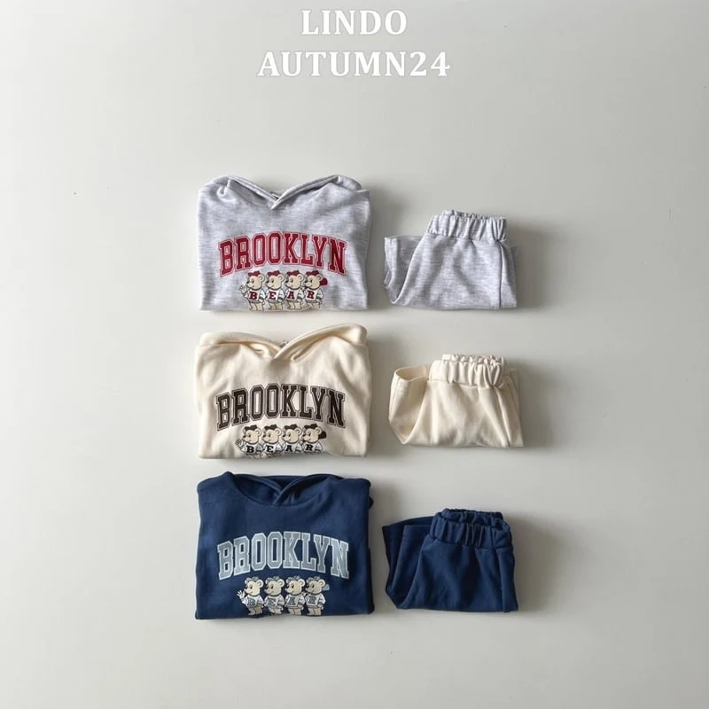 Lindo - Korean Children Fashion - #childofig - Brooklyn Hood Set