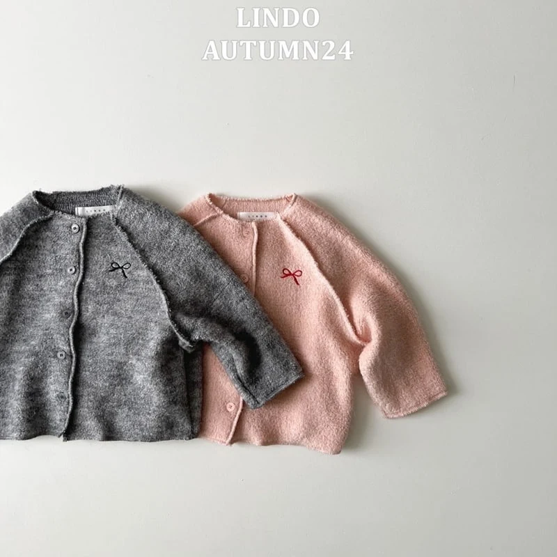 Lindo - Korean Children Fashion - #childrensboutique - Mini Ribbon Cardigan - 9