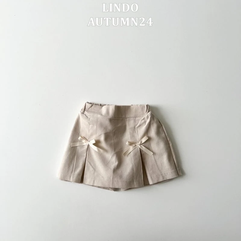 Lindo - Korean Children Fashion - #childrensboutique - Ribbon Skirt Pants - 4