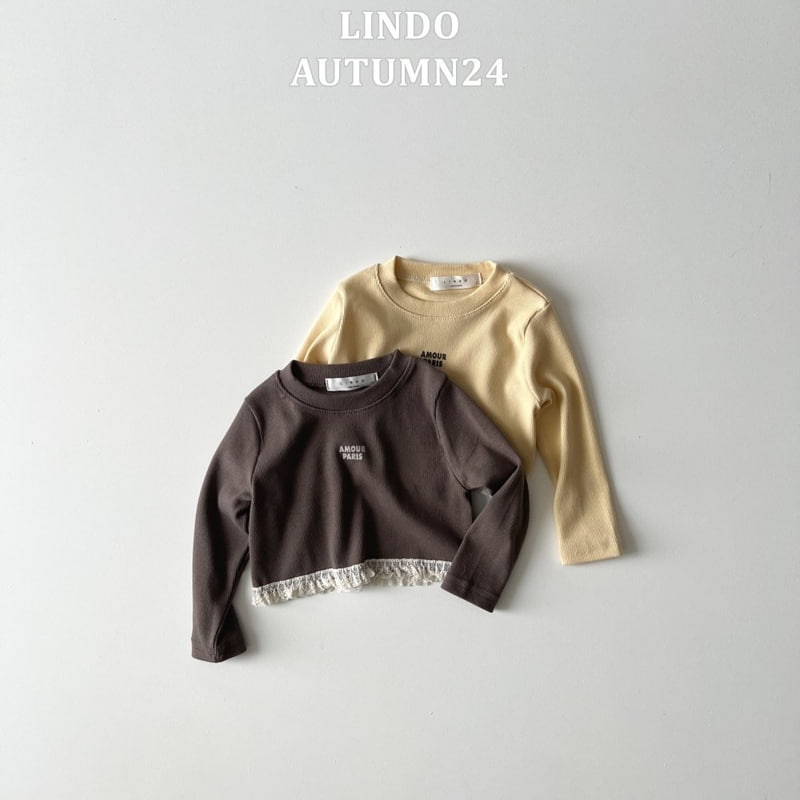 Lindo - Korean Children Fashion - #designkidswear - Amore Tee - 8