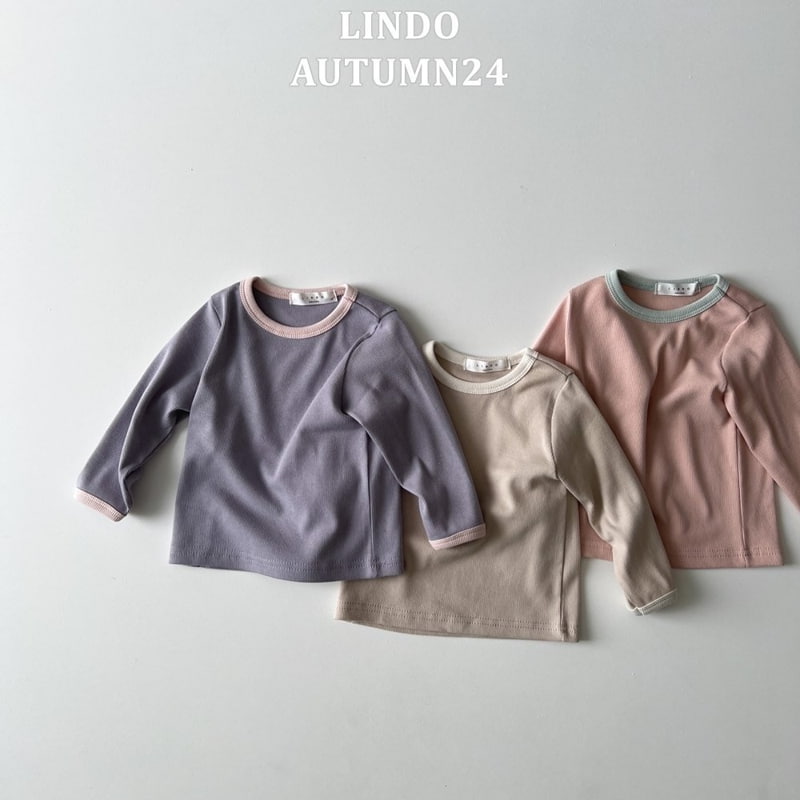 Lindo - Korean Children Fashion - #childrensboutique - Soft Piping Tee - 4