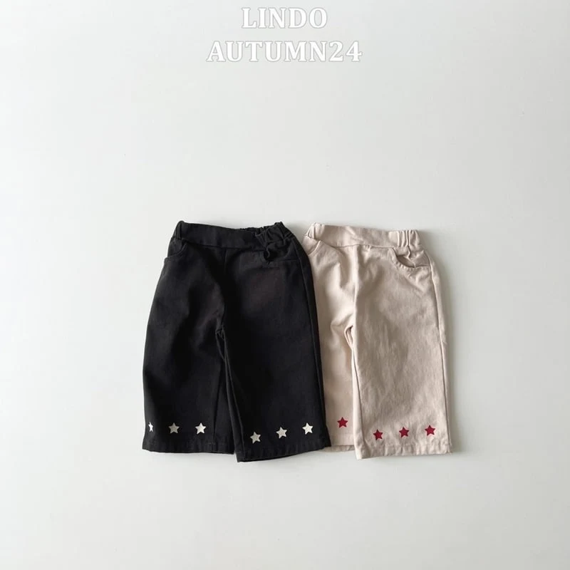 Lindo - Korean Children Fashion - #designkidswear - Star Holic Pants