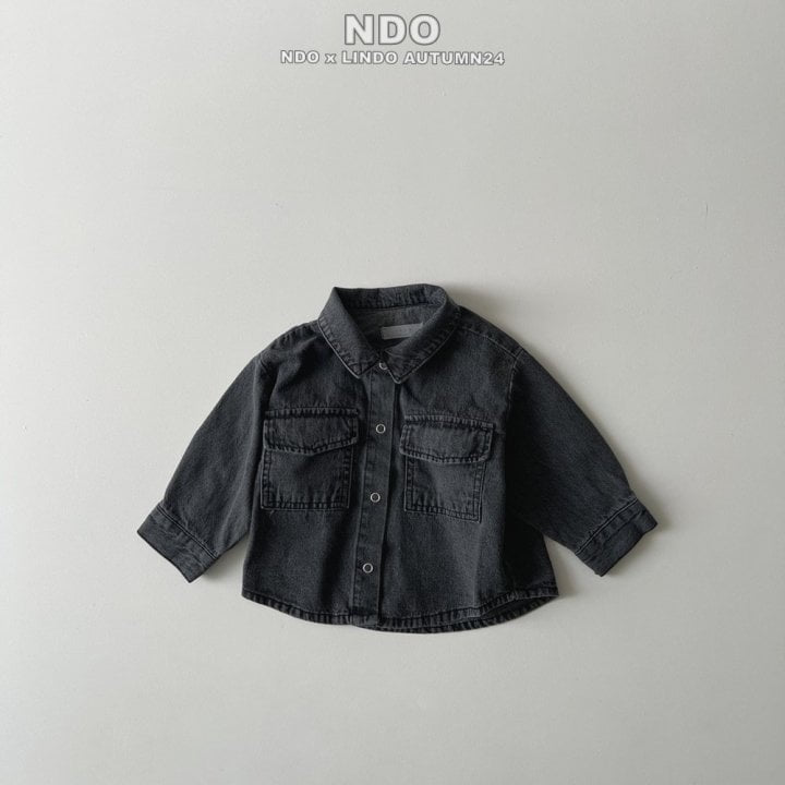 Lindo - Korean Children Fashion - #designkidswear - Denim Jacket - 4