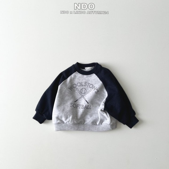 Lindo - Korean Children Fashion - #discoveringself - Softball Sweatshirts - 3