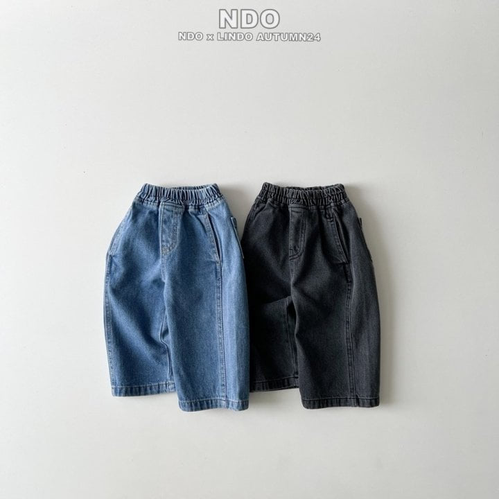 Lindo - Korean Children Fashion - #discoveringself - Ack Denim Pants