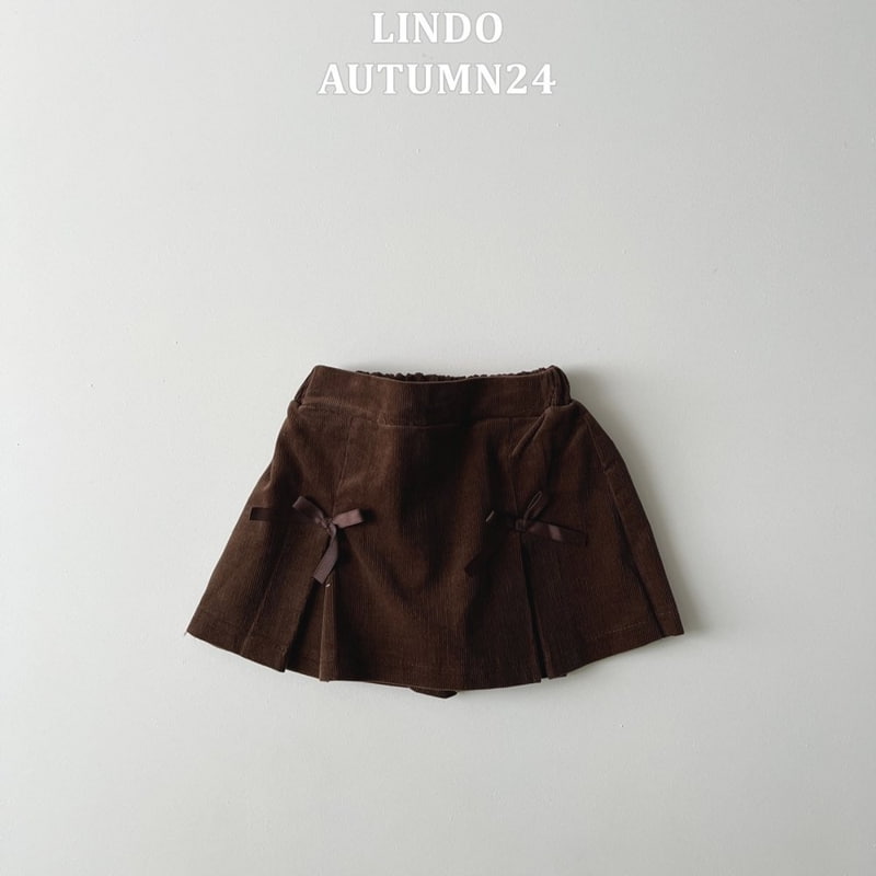 Lindo - Korean Children Fashion - #discoveringself - Ribbon Skirt Pants - 5