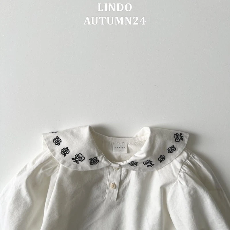 Lindo - Korean Children Fashion - #discoveringself - Rose Collar Blouse - 7