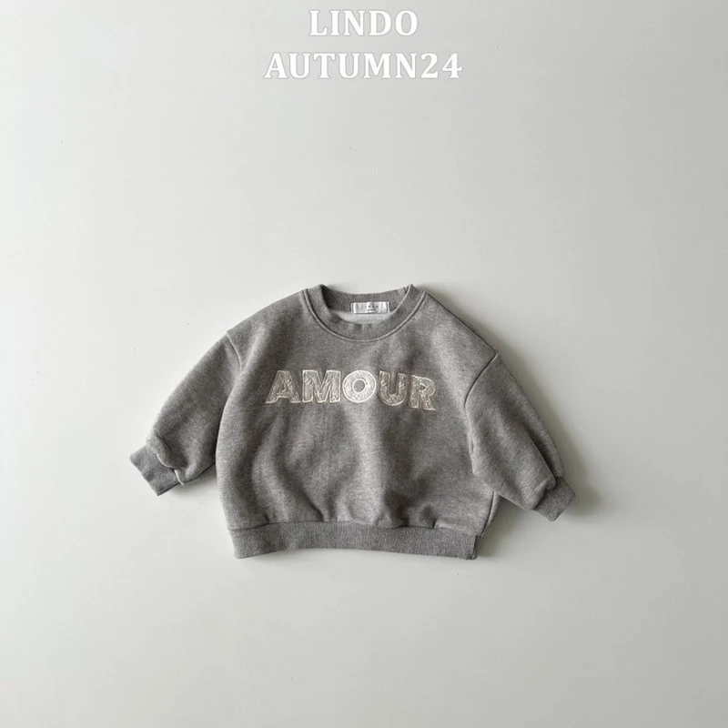 Lindo - Korean Children Fashion - #discoveringself - Lace Patch Sweatshirts - 3