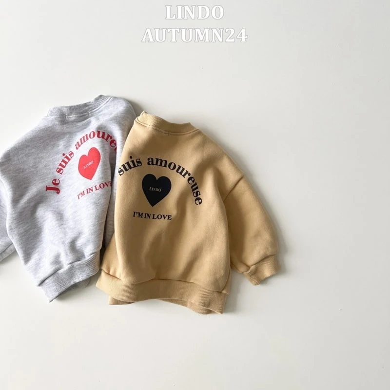 Lindo - Korean Children Fashion - #discoveringself - In Love Sweatshirts - 3