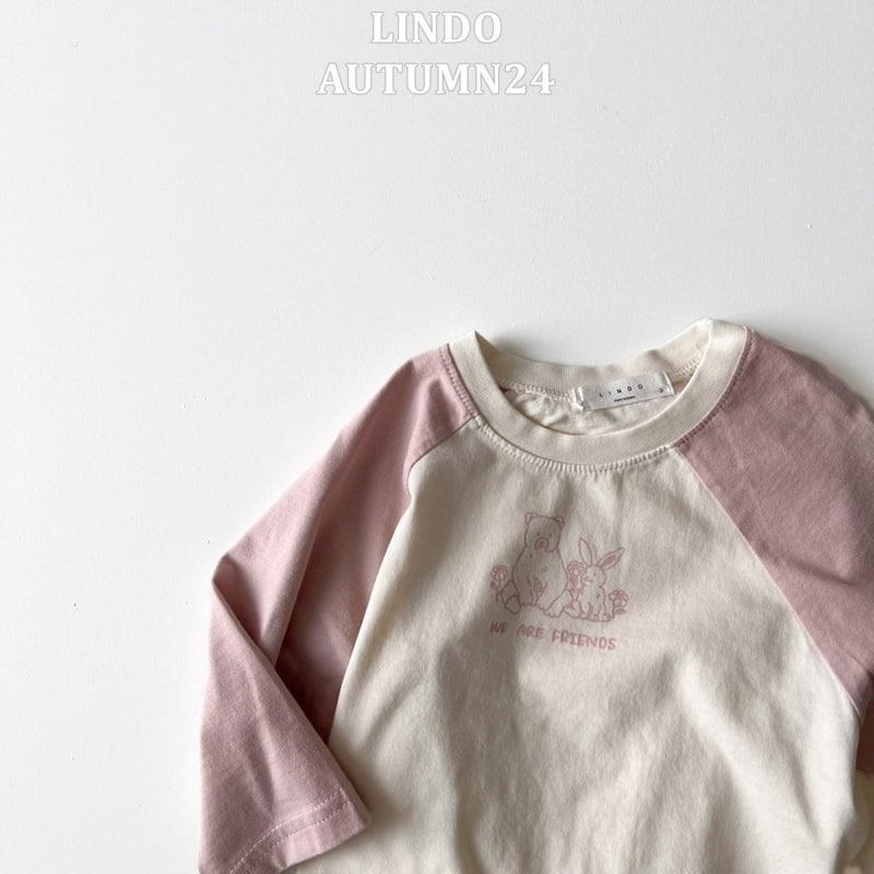 Lindo - Korean Children Fashion - #fashionkids - Friends Raglan Tee - 5