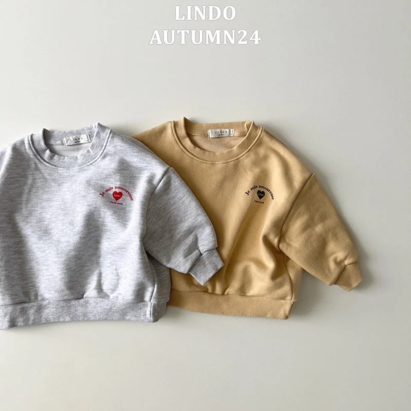 Lindo - Korean Children Fashion - #discoveringself - In Love Sweatshirts - 4