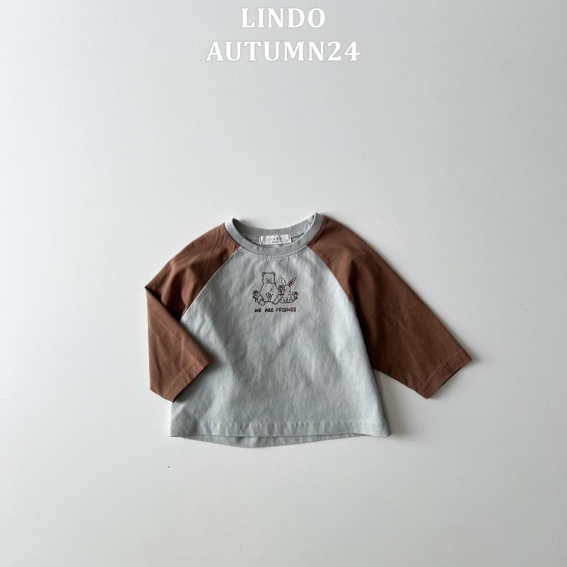 Lindo - Korean Children Fashion - #kidsshorts - Friends Raglan Tee - 6