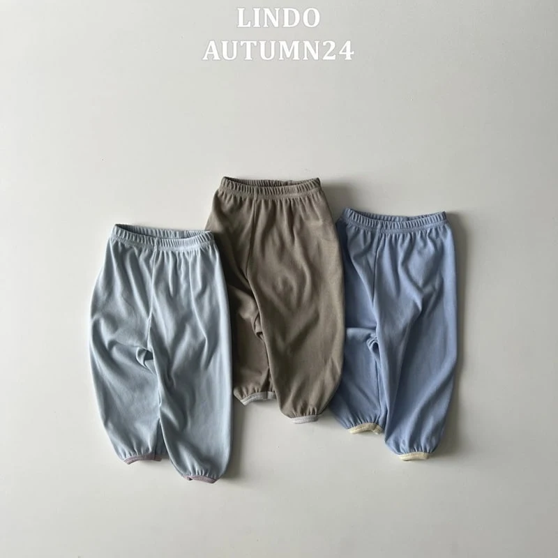 Lindo - Korean Children Fashion - #kidsshorts - Soft Piping Indoor Pants