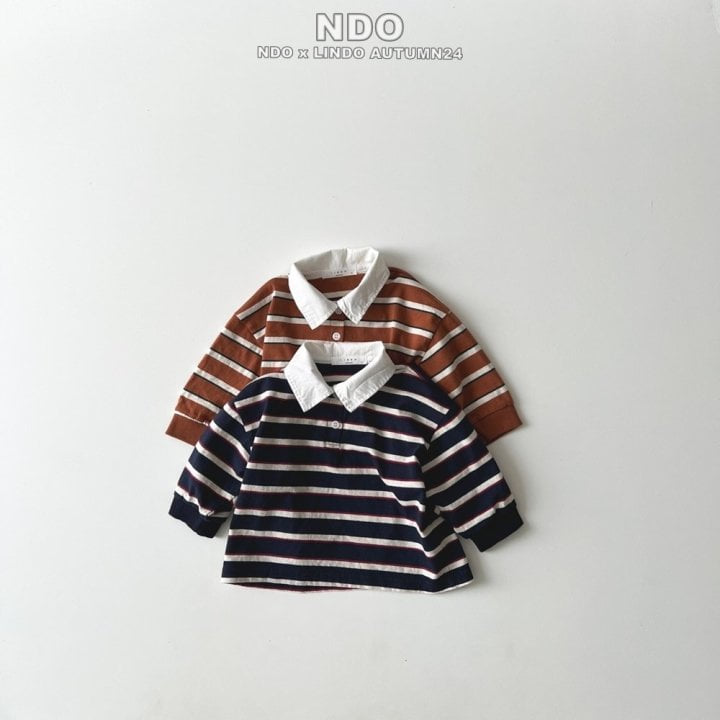 Lindo - Korean Children Fashion - #kidzfashiontrend - Sally Collar Tee