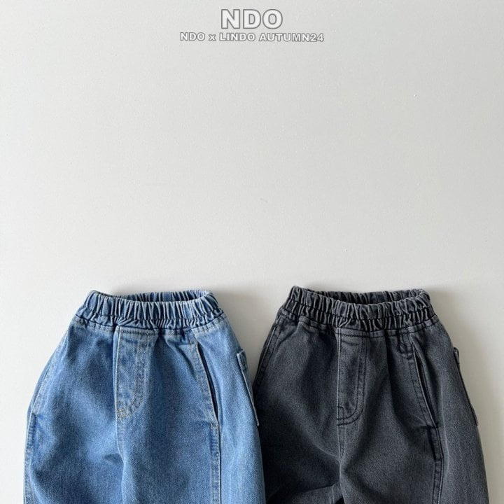 Lindo - Korean Children Fashion - #kidzfashiontrend - Ack Denim Pants - 5